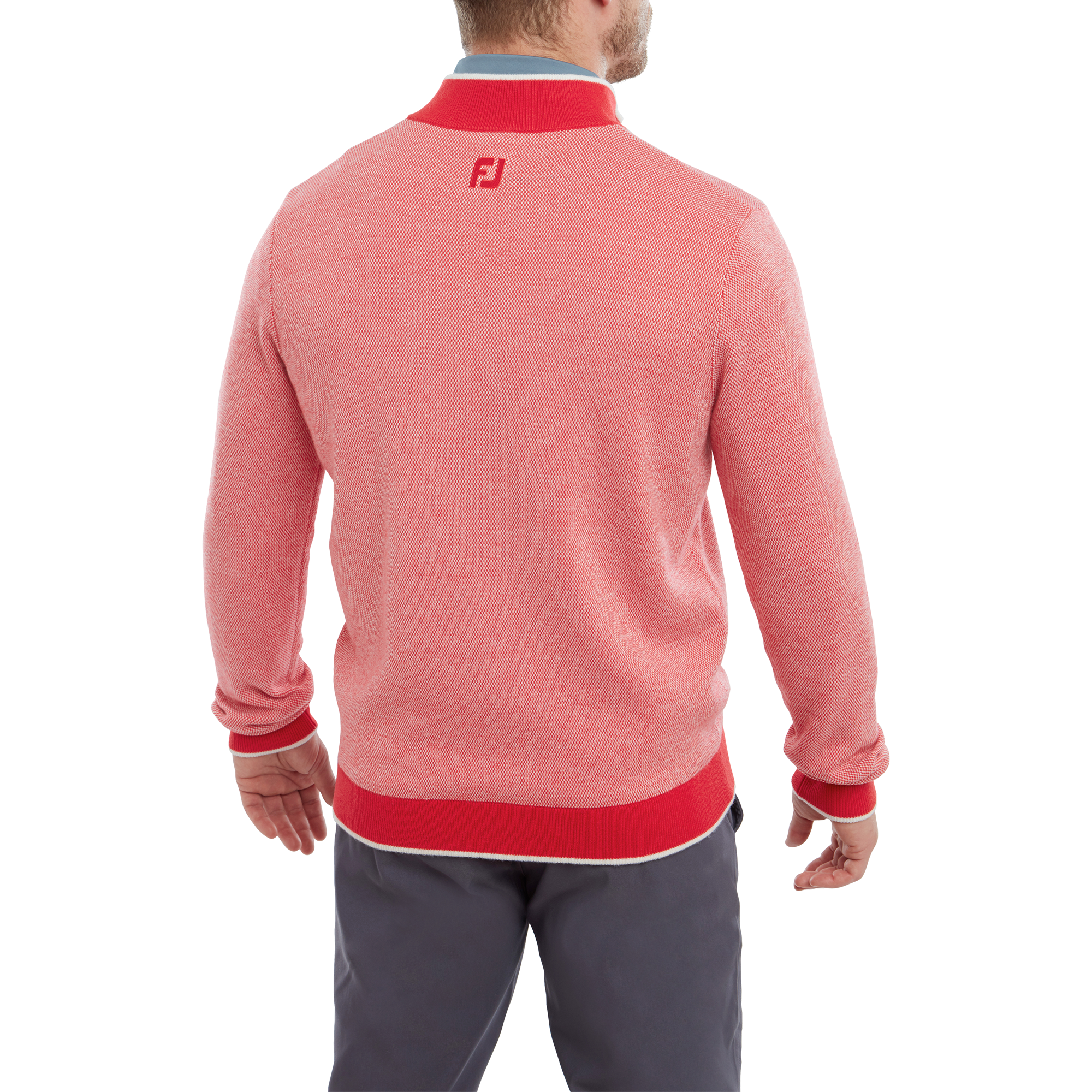 Full-Zip Lined Pullover