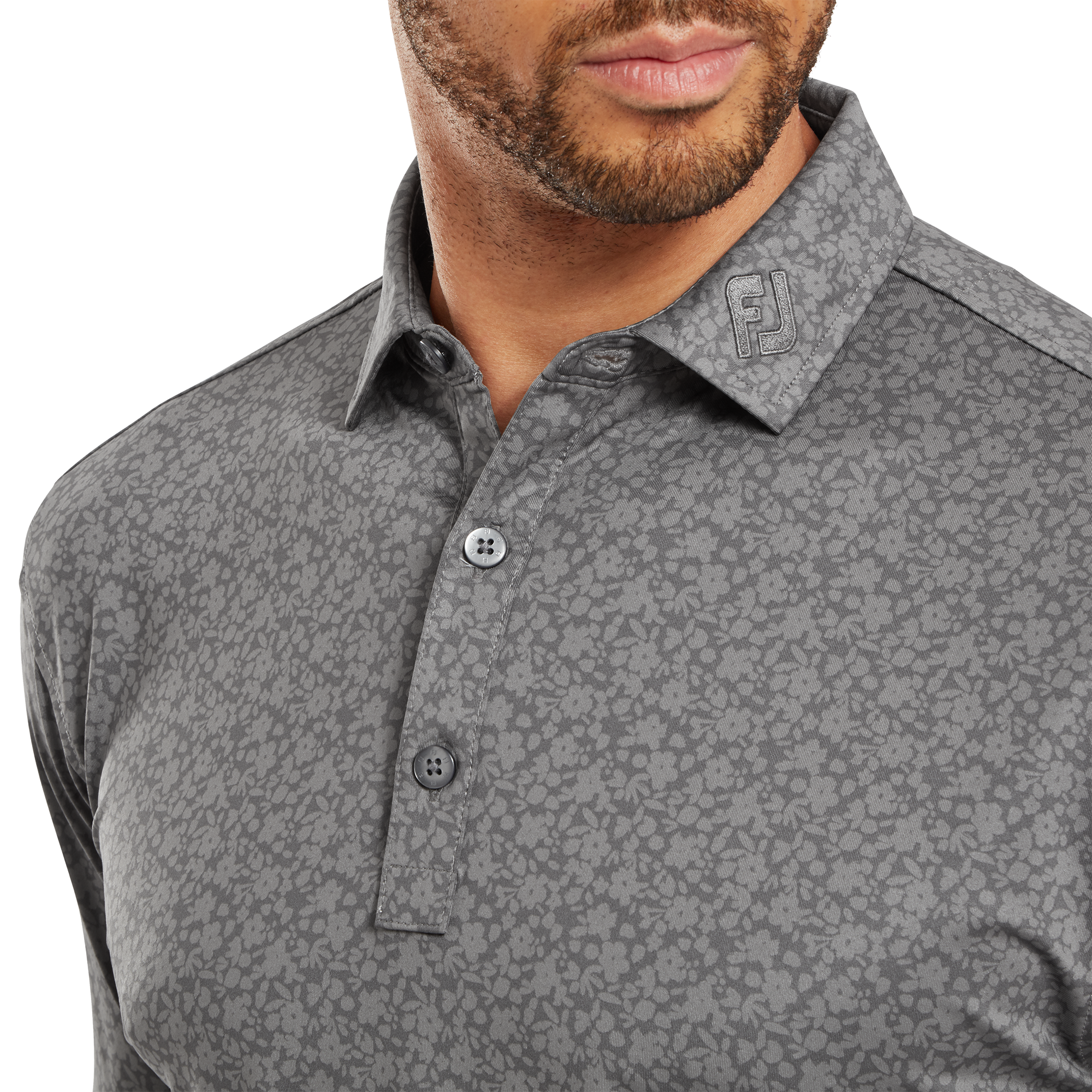 Painted Floral Lisle