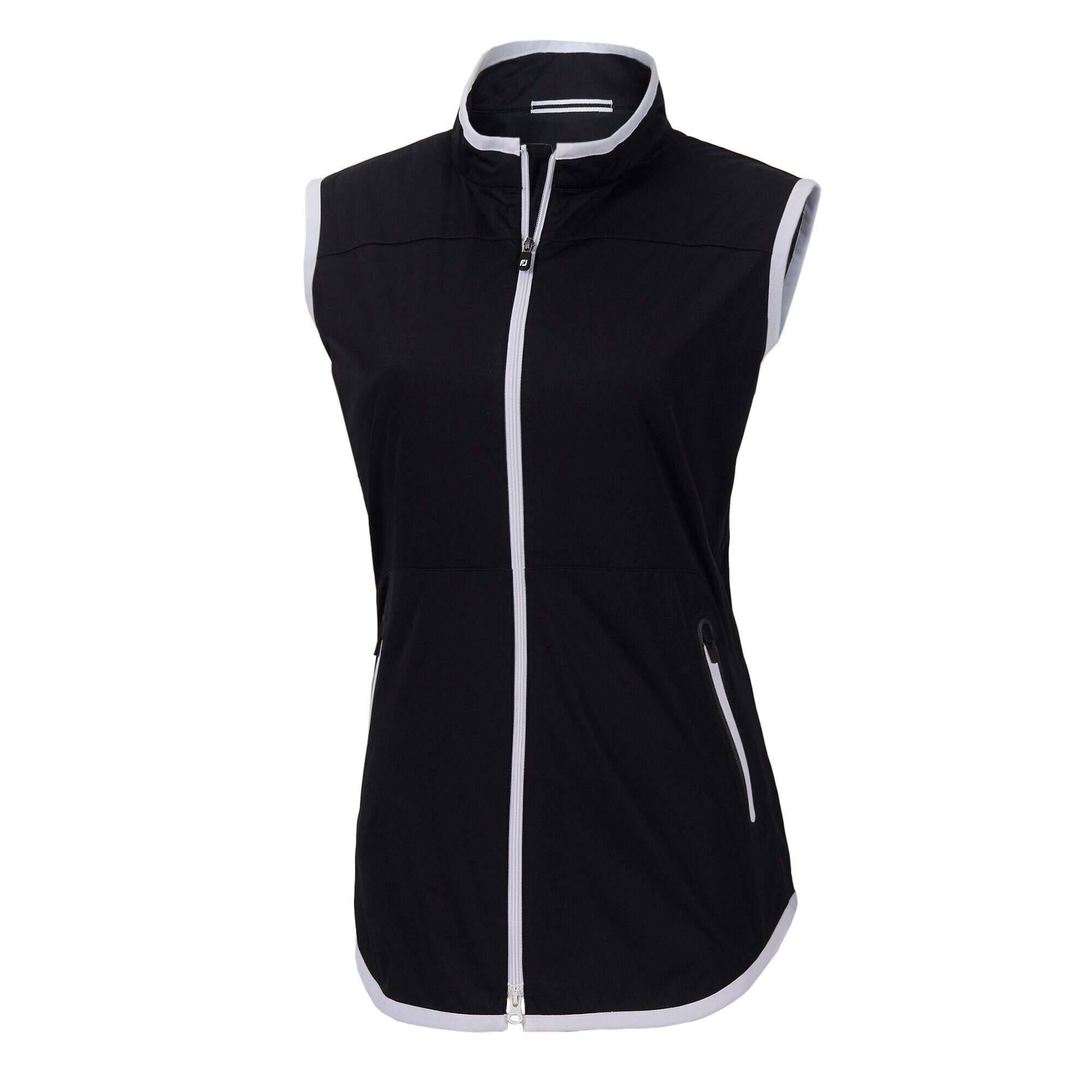 レディースウェア ANEW GOLF WOMEN WOOVEN VEST BLACK アニューゴルフ(ANEW GOLF) ゴルフウェア ウィメンズウーブン