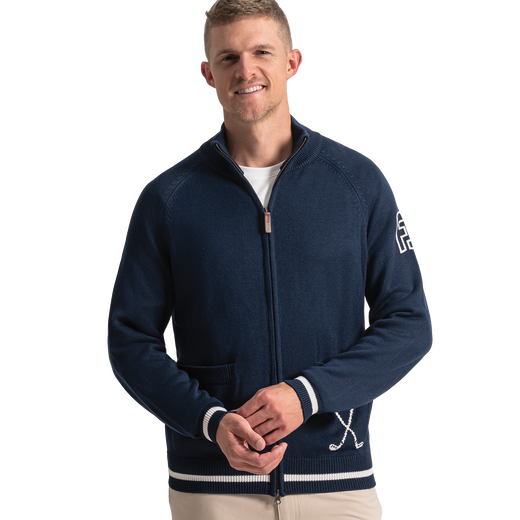 Apr&egrave;s Tee Knit Full-Zip Sweater