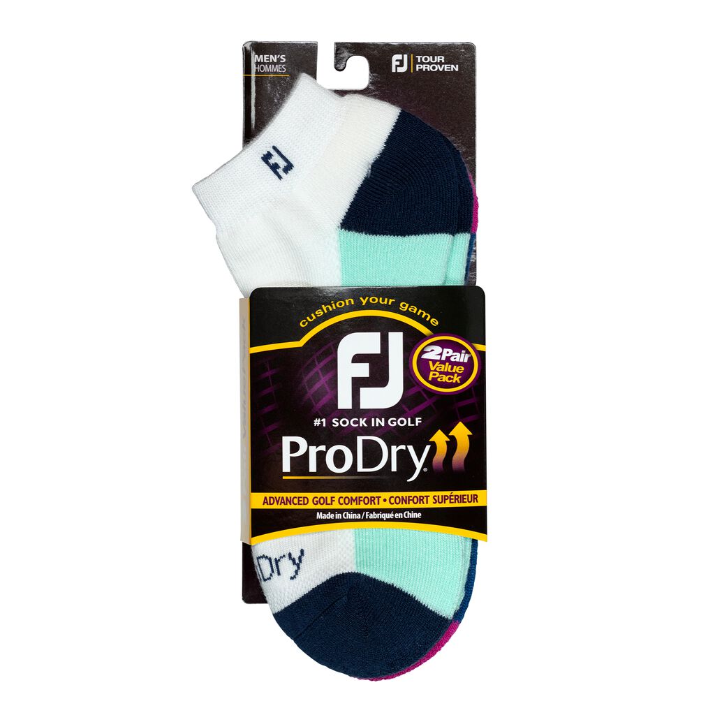 FootJoy ProDry Sport Golf Socks - 2 Pair Pack FootJoy ProDry Sport Golf Socks - 2 Pair Pack