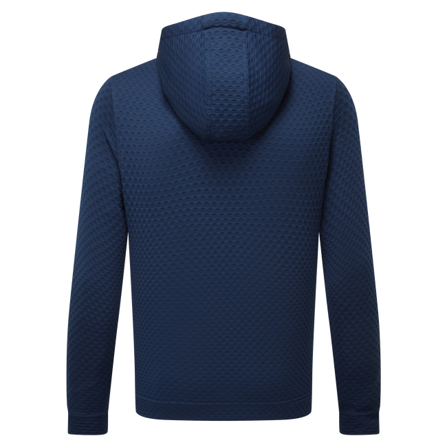 Textured Knit Hoodie