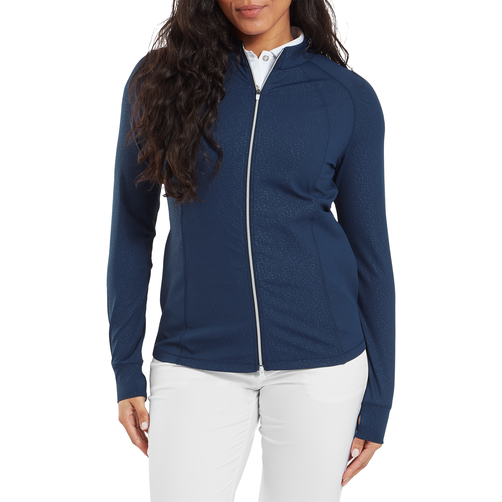 Embossed Full-Zip Midlayer