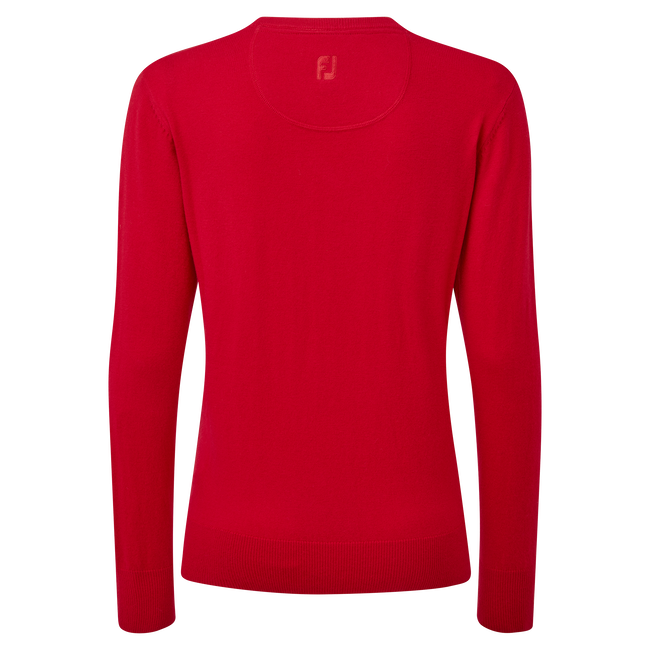 Wool Blend V-Neck Pullover