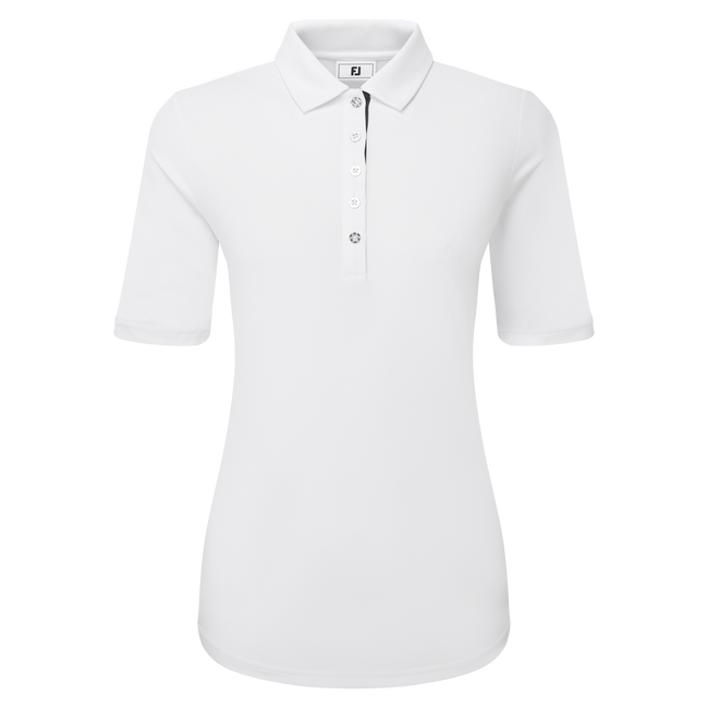 Half Sleeve Ruched Lisle