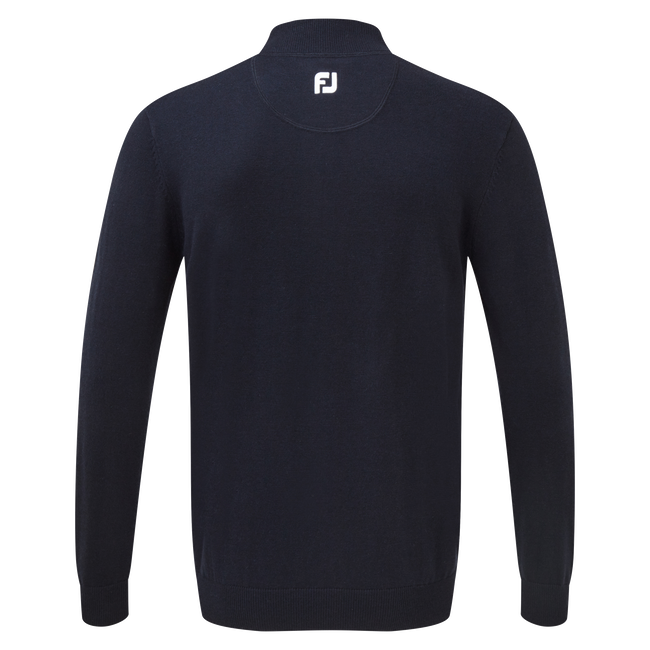 Wool Blend Half-Zip Pullover