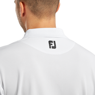 Stretch Pique Solid Knit Collar