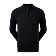 Wool Blend Half-Zip Pullover