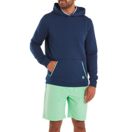 Textured Knit Hoodie