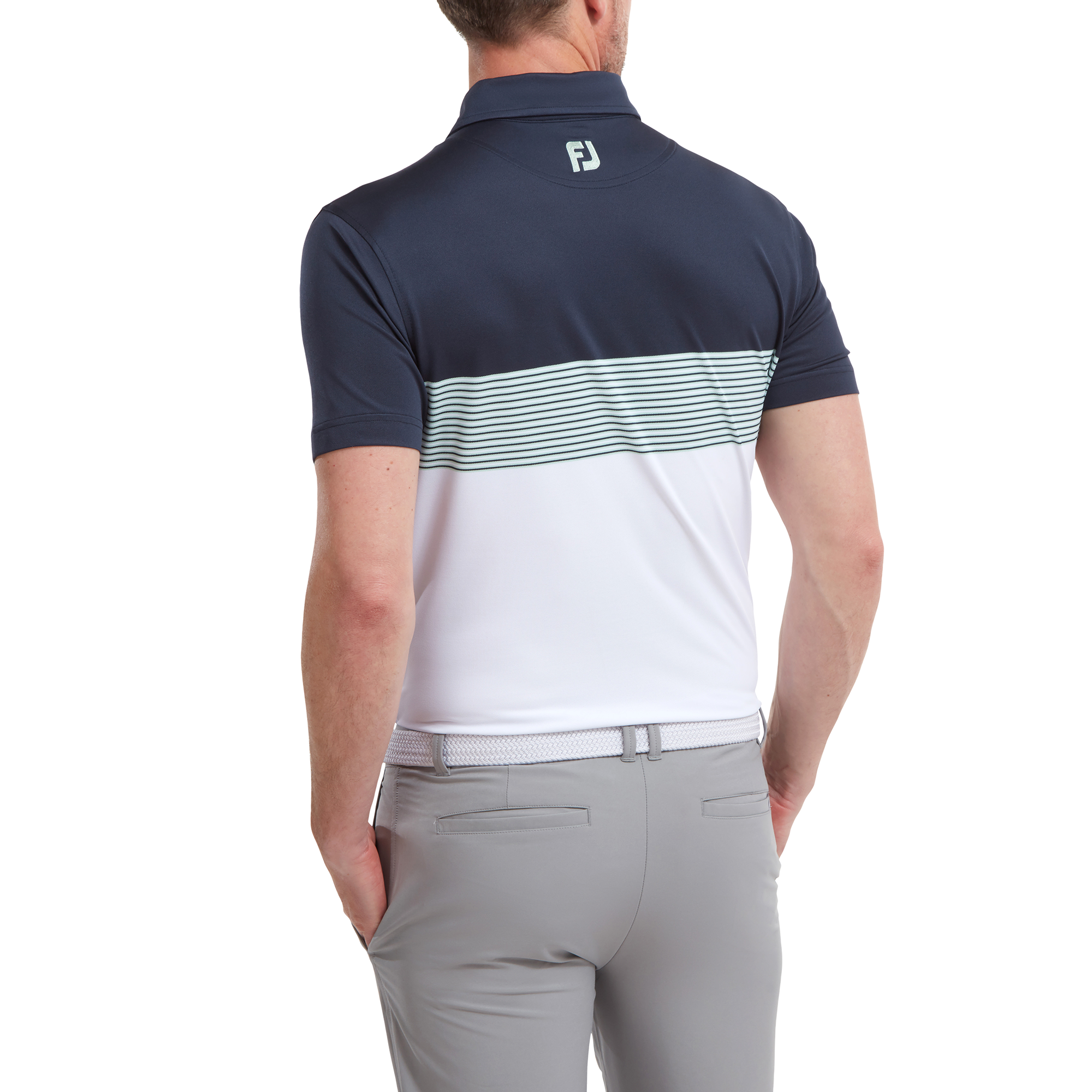 Colour Block Pique