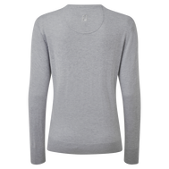 Wool Blend V-Neck Pullover