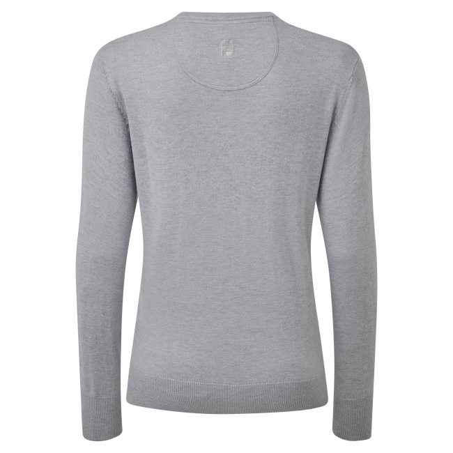 Wool Blend V-Neck Pullover