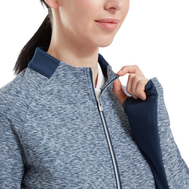 Women's Full-Zip Space Dye Thermal Midlayer