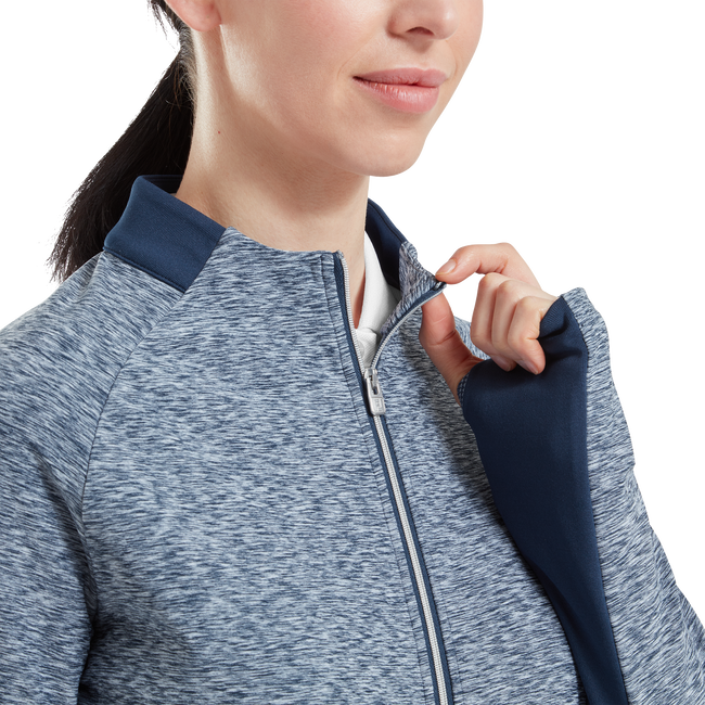 Women's Full-Zip Space Dye Thermal Midlayer