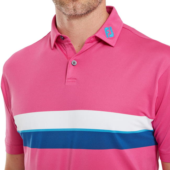 Double Chest Band Pique