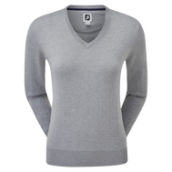 Wool Blend V-Neck Pullover