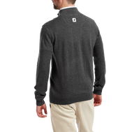 Wool Blend Half-Zip Pullover