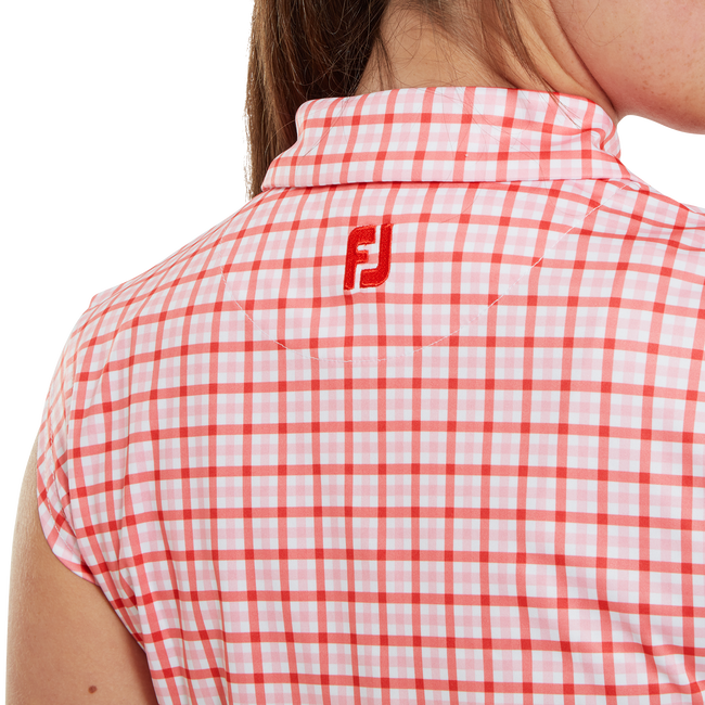 Gingham Print Interlock