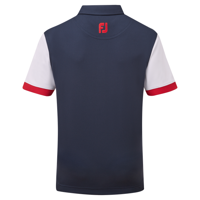 Junior Colour Block Pique