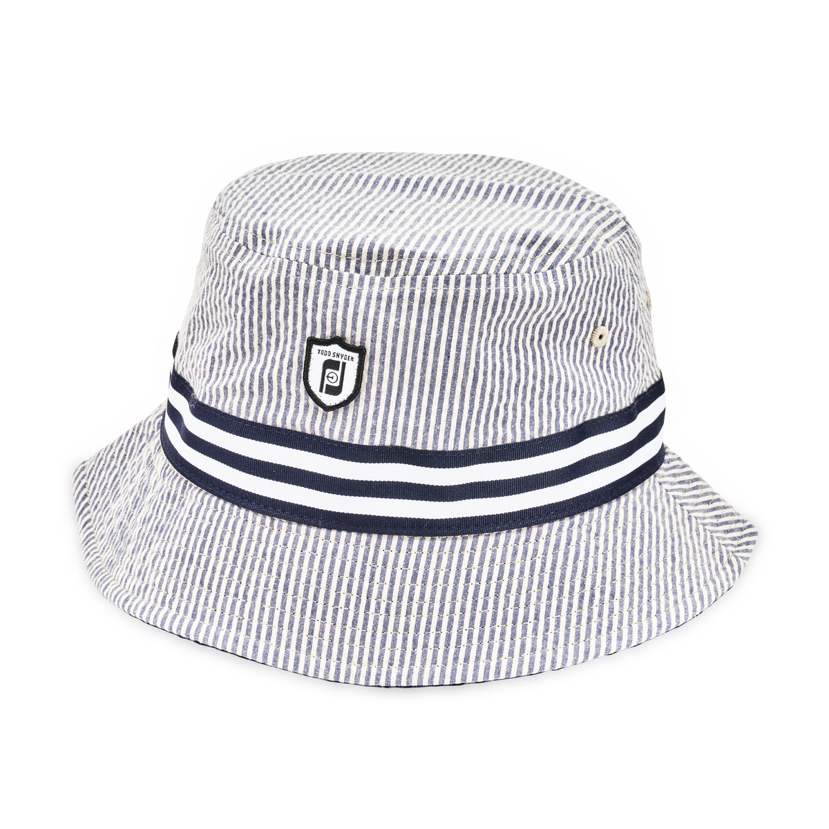 Seersucker bucket hat sales