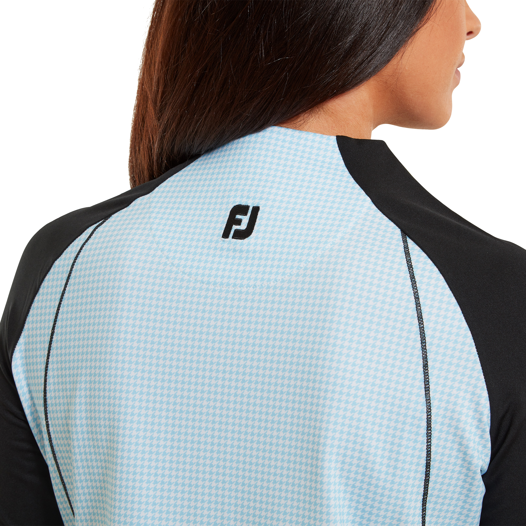 Pullover imprim&eacute; Pied-de-poule