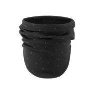 FJ Print Thermal Snood Black