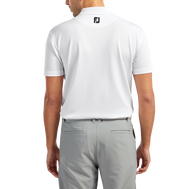 Stretch Pique Solid Knit Collar