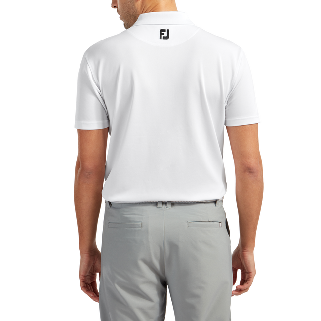 Stretch Pique Solid Knit Collar