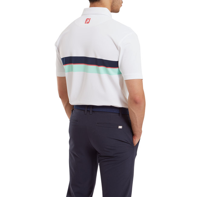 Double Chest Band Pique