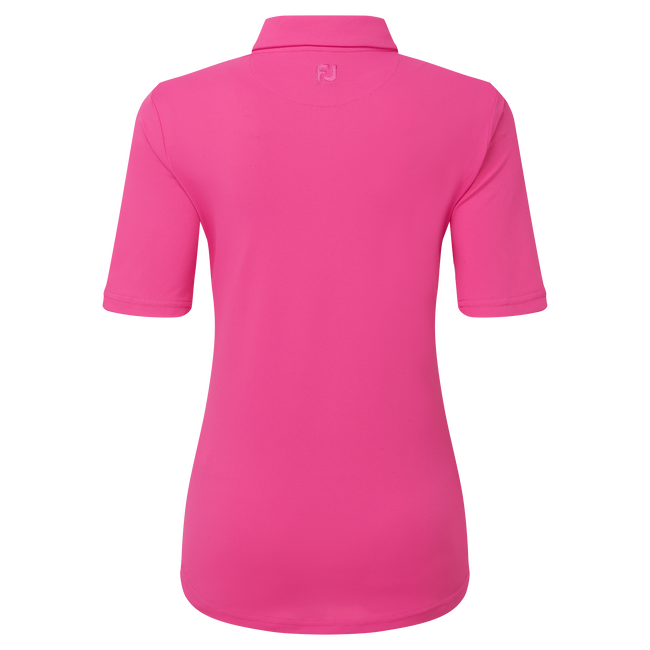 Half-Sleeve Solid Pique