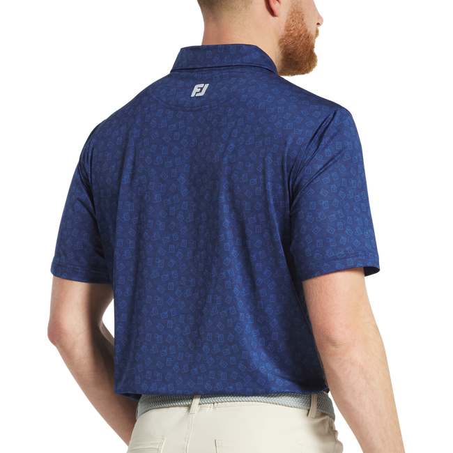 152nd Open Championship Postage Stamp Print Lisle Shirt