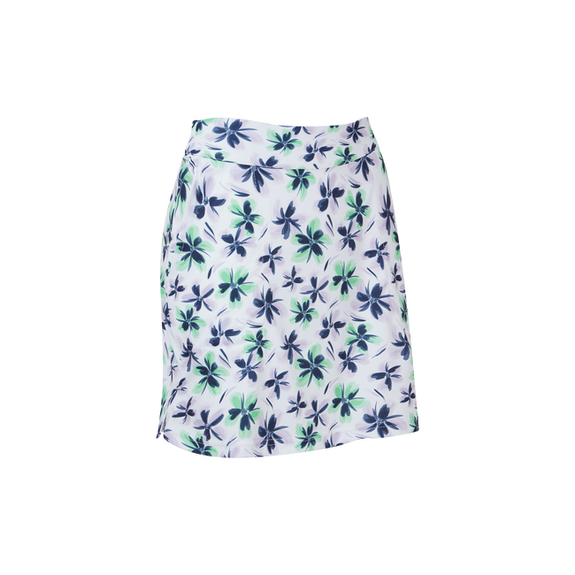 Floral Print Knit Skort
