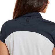 Cap Sleeve Colour Block Lisle
