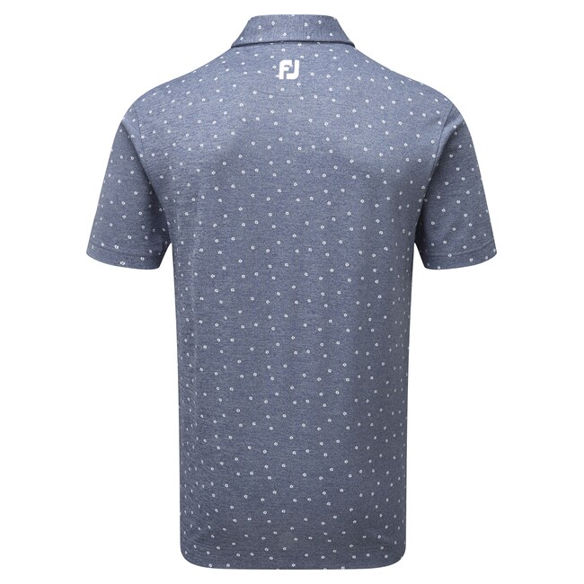 Stretch Pique Flower Print