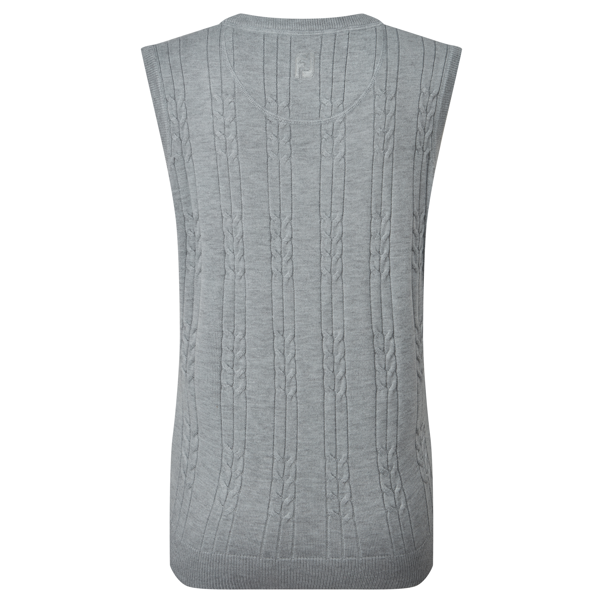 Women's Wool Blend Cable Knit V-Neck Vest