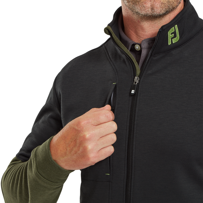 Colour Block Full-Zip Chill Out