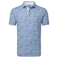 Golf Course Doodle Pique