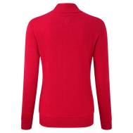 Women's Full-Zip Lined Wool Blend Pullover