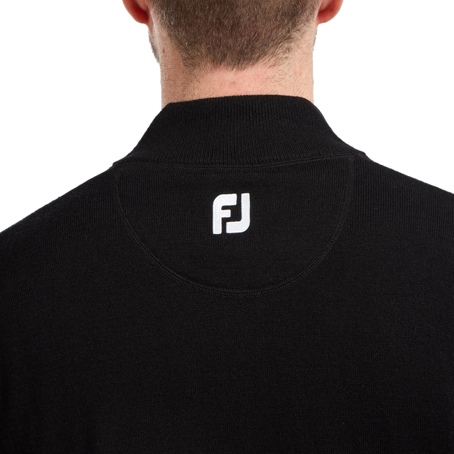 Wool Blend Half-Zip Pullover