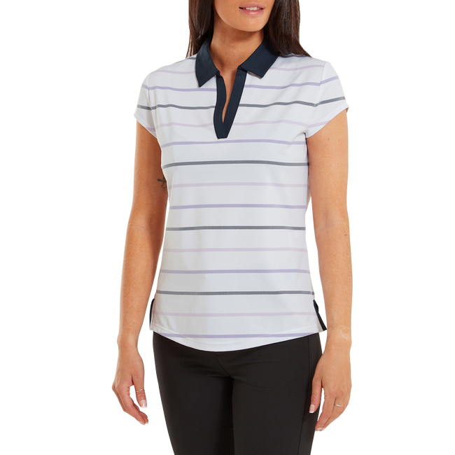 Birdseye Stripe Smooth Jacquard