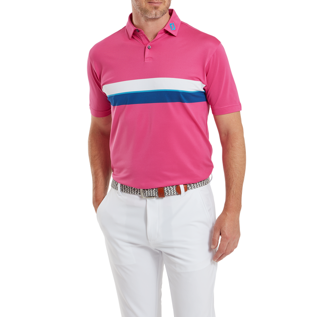 Double Chest Band Pique