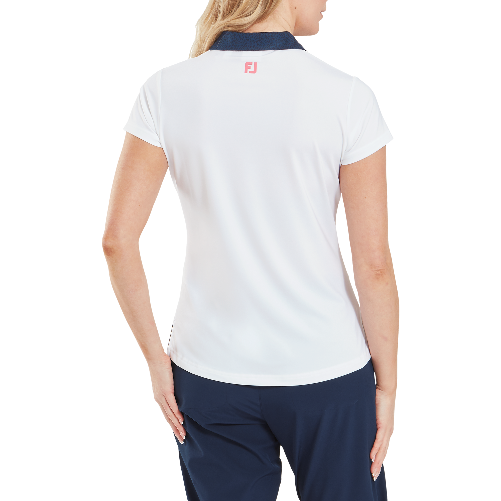 Polo en fil d'Ecosse &agrave; mancherons