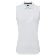 Mesh Back Sleeveless Lisle