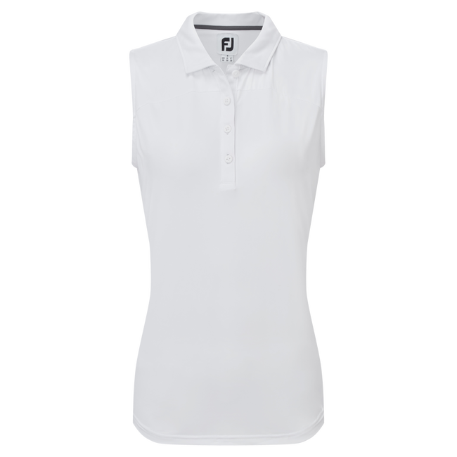 Mesh Back Sleeveless Lisle