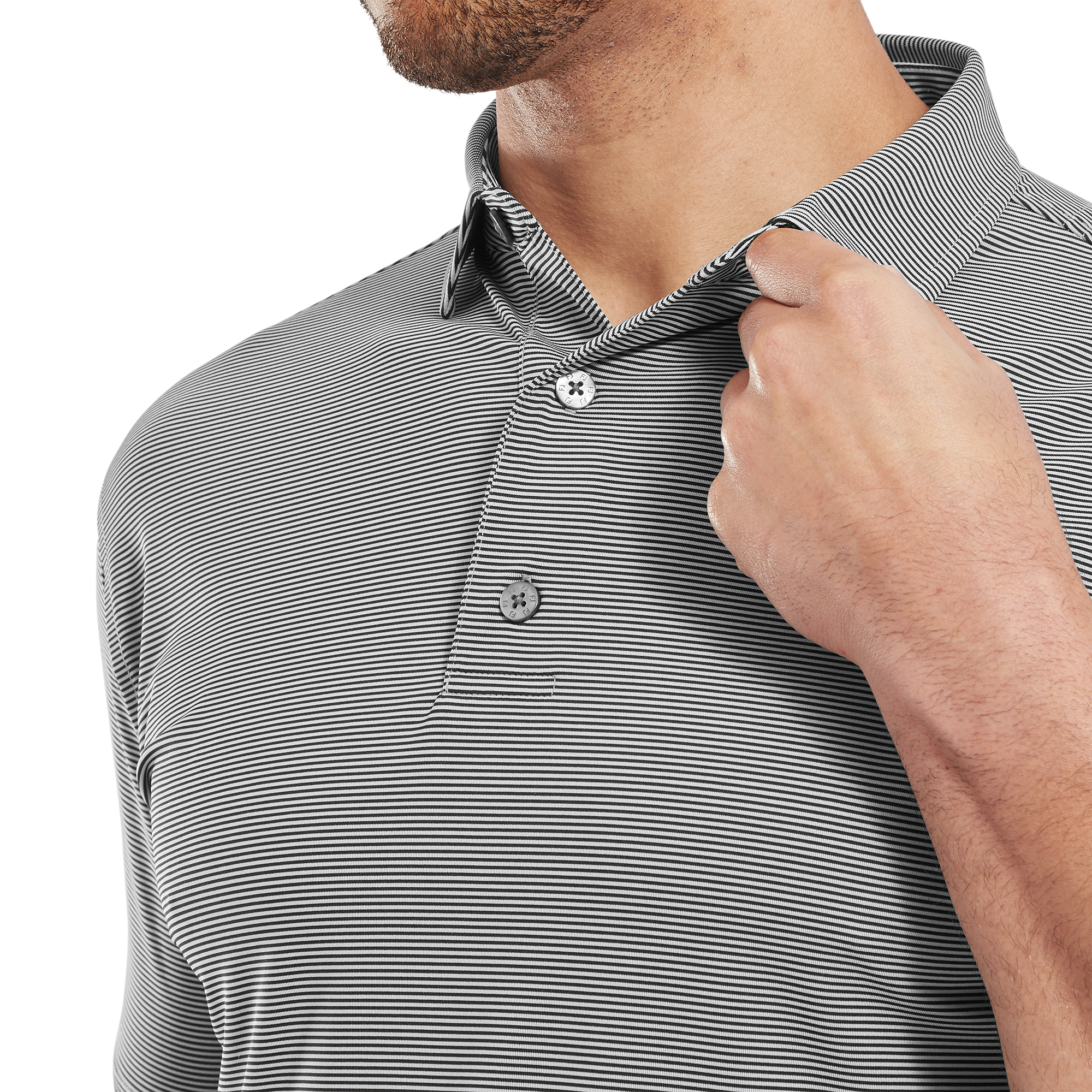 Micro Feeder Stripe Lisle