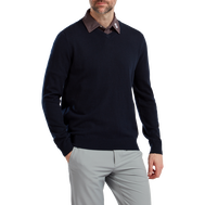 Wool Blend V-Neck Pullover