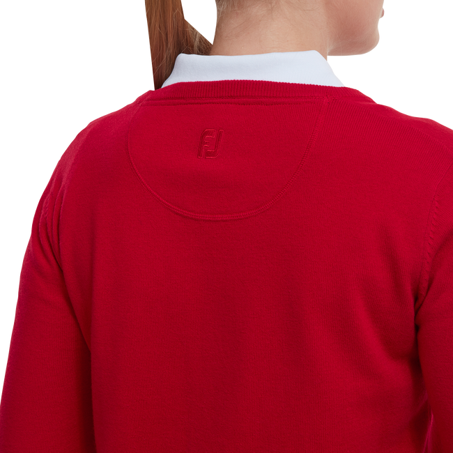 Wool Blend V-Neck Pullover