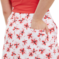 Floral Print Knit Skort