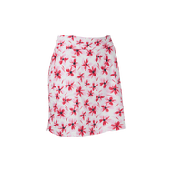 Floral Print Knit Skort