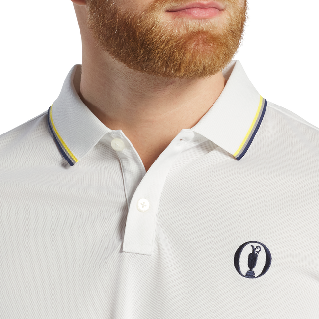 152nd Open Championship Solid with Trim Pique Shirt